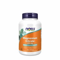 Now Foods Magnesium Citrate 200 mg – 100 Tabletten