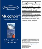 Allergy Research Group Mucolyxir- 12 ml