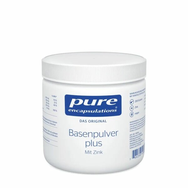 Pure Encapsulations Basenpulver plus – 200 g