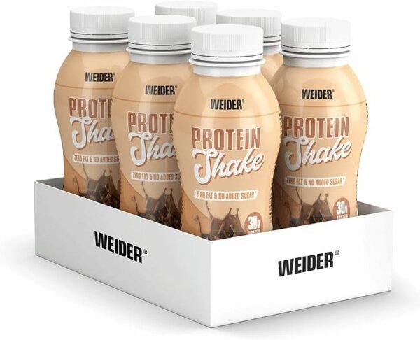 Weider Protein Shake- 6x 330 ml Flasche