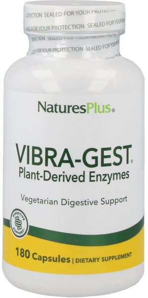 Natures Plus Vibra-Gest – 180 Kapseln