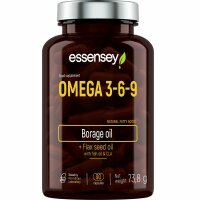 Essensey Omega 3-6-9 Borretschöl – 90 Kapseln