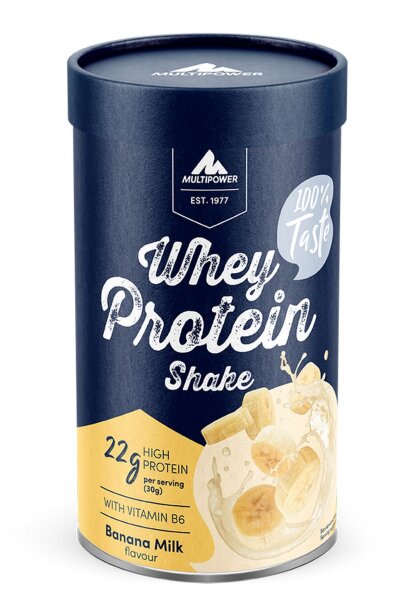 Multipower Whey Protein Shake - 420g-Dose Banana Milk