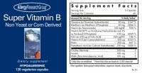 Allergy Research Group Super Vitamin B- 120 Kapseln
