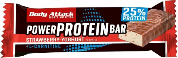 Body Attack Power Protein Bar-1 Riegel a 35 g Strawberry