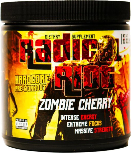 American Supps Radical Riot V3 Hardcore Version-340 g Zombie Cherry