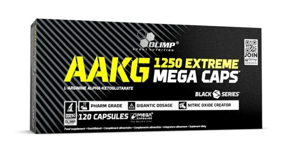 Olimp AAKG 1250 Extreme Mega Caps – 120 Kapseln