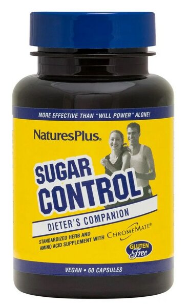 Natures Plus Sugar Control – 60 Kapseln
