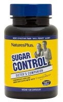 Natures Plus Sugar Control – 60 Kapseln