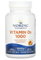 Nordic Naturals Vitamin D3 1000 – 120...
