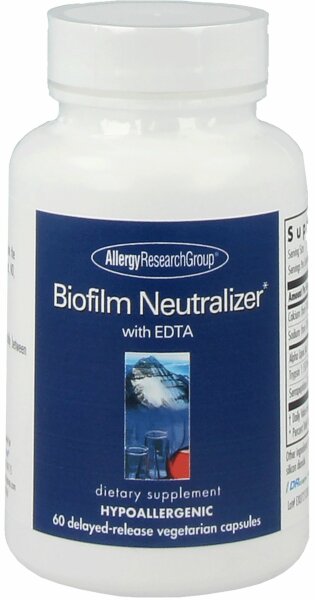 Allergy Research Group Biofilm Neutralizer mit ETDA- 60 Kapseln