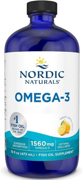 Nordic Naturals Omega-3-1560 mg -473 ml lemon