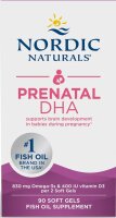 Nordic Naturals Prenatal DHA 830 mg Omega3 +400 IU D3- 90...