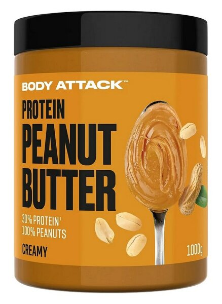Body Attack Peanut Butter - 1000 g-Dose