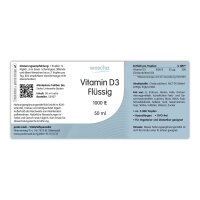Woscha Vitamin D3 Flüssig 50 ml