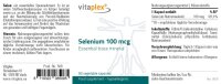 Vitaplex Selenium 100 mcg - 90 veg. Kapseln