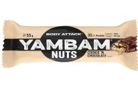 Body Attack Yambam- 1 Riegel a 55g Cookie n Chocolate Nuts