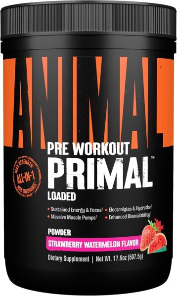 Universal Nutrition Animal Pre Workout Primal Loaded Powder