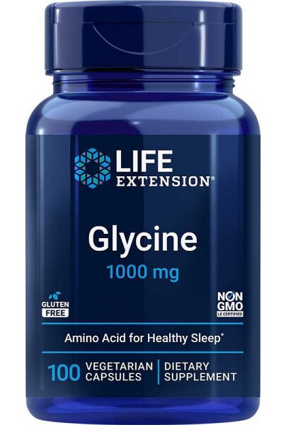 Life Extension Glycine 1000 mg - 100 veg. Kapseln