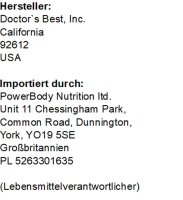 Doctor´s Best Cinnamon Extract mit CinnulinPF 125...