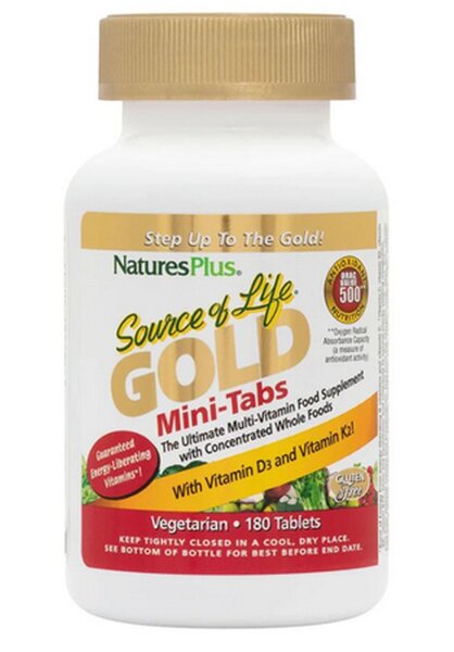 Natures Plus Source of Life Gold 180 Minitabletten