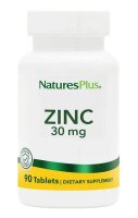 Natures Plus Zinc 30 mg-90 Tabletten