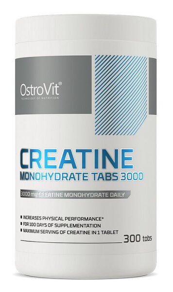 OstroVit Creatine Monohydrate Tabs 3000 - 300Tabletten