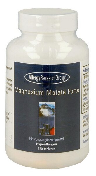 Allergy Research Group Magnesium Malate Forte – 120 Tabletten