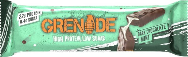 Grenade Protein Bar - 1 x 60 g Dark Chocolate Mint