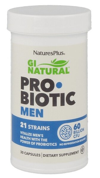 Natures Plus GI Natural™ ProBiotic Men – 30 Kapseln