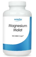 Woscha Magnesium Magnesium Malat- 180 Embo Caps