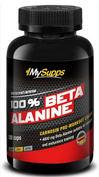 My Supps 100% Beta Alanine 180 Kapseln