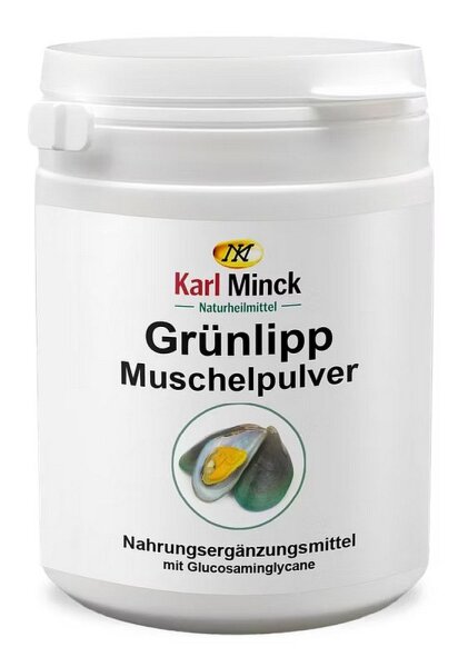 Karl Minck Grünlipp Muschelpulver – 120 Kapseln