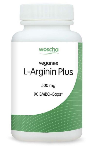Woscha L-Arginin Plus 500 mg – 90 Kapseln