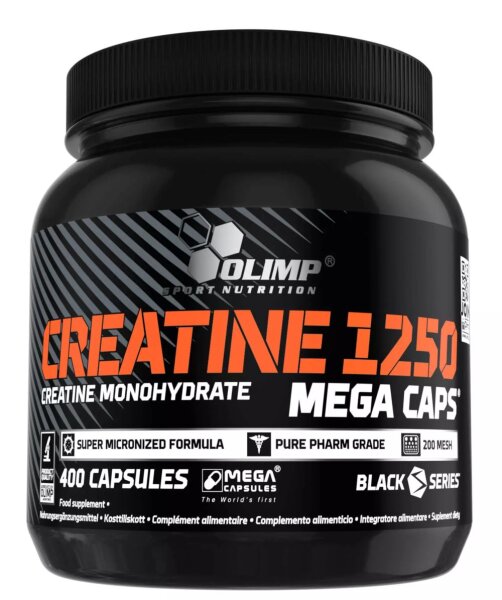 Olimp Creatine 1250 Mega Caps- 400 Kapseln