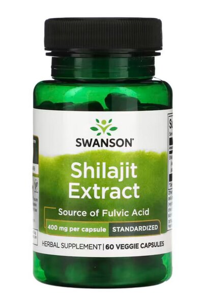 Swanson Shilajit Extrakt 60 Kapseln