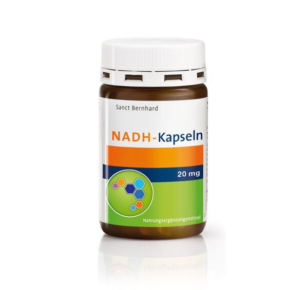 Sanct Bernhard NADH-Kapseln 20 mg- 30 Kapseln