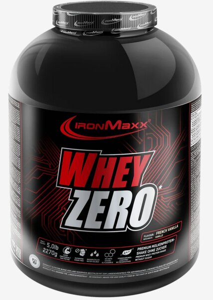 Ironmaxx Whey Zero 2270 g Vanille