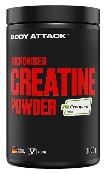 Body Attack Micronised Creatine Powder (Creapure) - 500 g-Dose