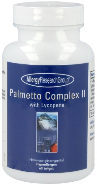 Allergy Research Group Palmetto Complex II- 60 Weichkapseln