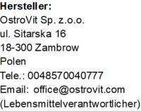 OstroVit 100% Whey Protein 700g Beutel Blueberry Joghurt