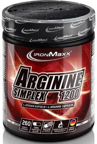 IronMaxx Arginine Simplex 1200 – 260 Kapseln
