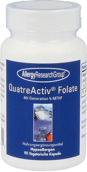 Allergy Research Group QuatreActiv Folate – 90 veg. Kapseln