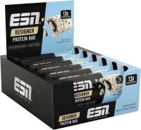 ESN Designer Protein Bar- 12x 45g Dark Cookie White Choc