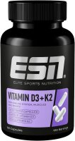 ESN Vitamin D3+K2- 120 Kapseln