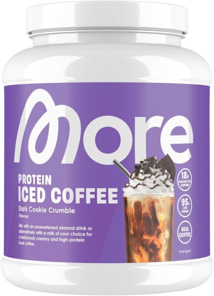More Nutrition Protein Iced Coffee- 500 g Dark Cookie Crumble