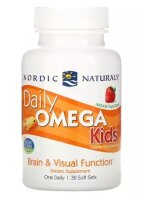 Nordic Naturals Daily Omega Kids 30 Softgels