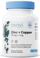 Osavi Zinc + Copper 15 mg + 1 mg – 60 Kapseln