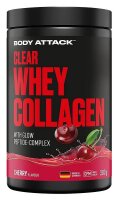 Body Attack Clear Whey Collagen – 300 g-Dose