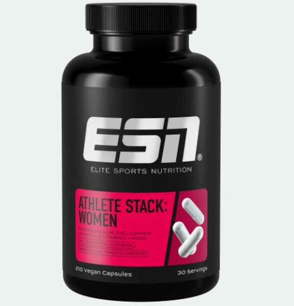 ESN Athlete Stack: Women 210 Kapseln